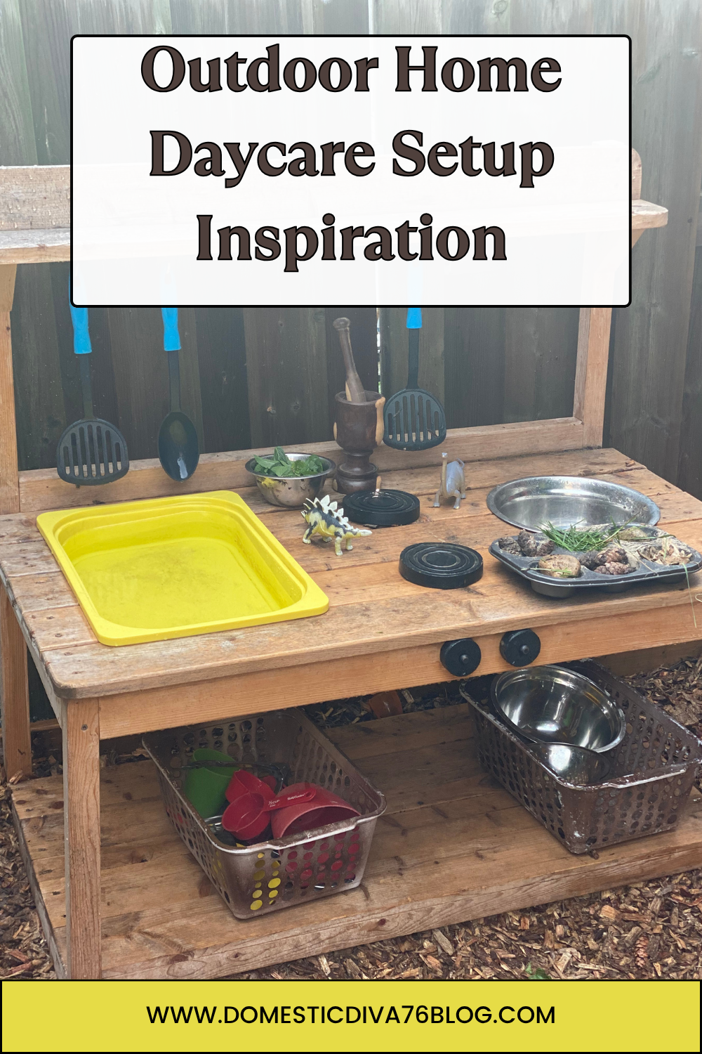 Backyard and Driveway Tour | Outdoor Home Daycare Setup Inspiration